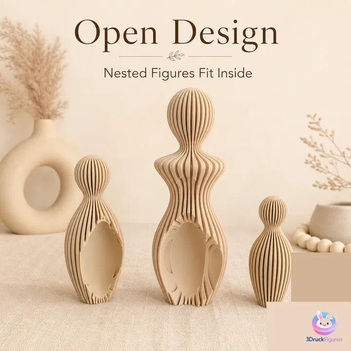 Mutter Kind Figuren Set Open_Design