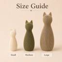 Größenübersicht der Katzenfiguren
