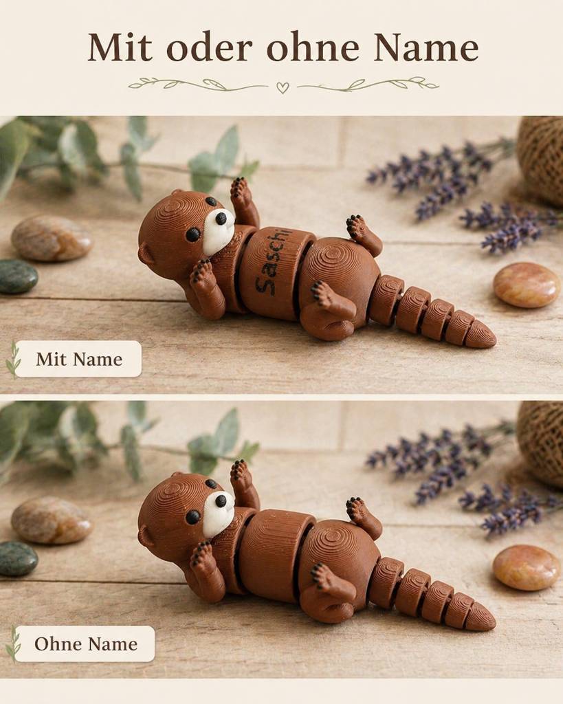 Otter mit oder ohne Name