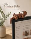 Otter als Monitor Deko